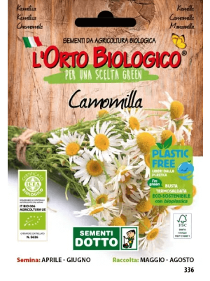 Camomilla - busta di sementi L'Orto Biologico