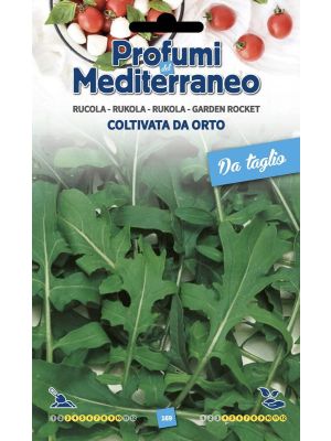 Rucola Coltivata da Orto - busta di sementi Profumi del Mediterraneo